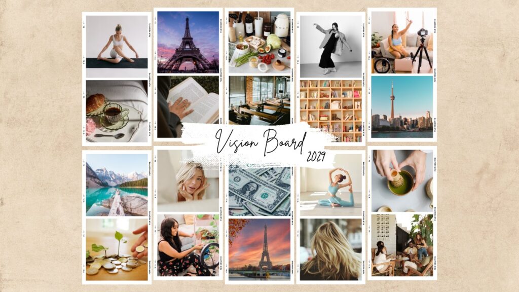 vision board
